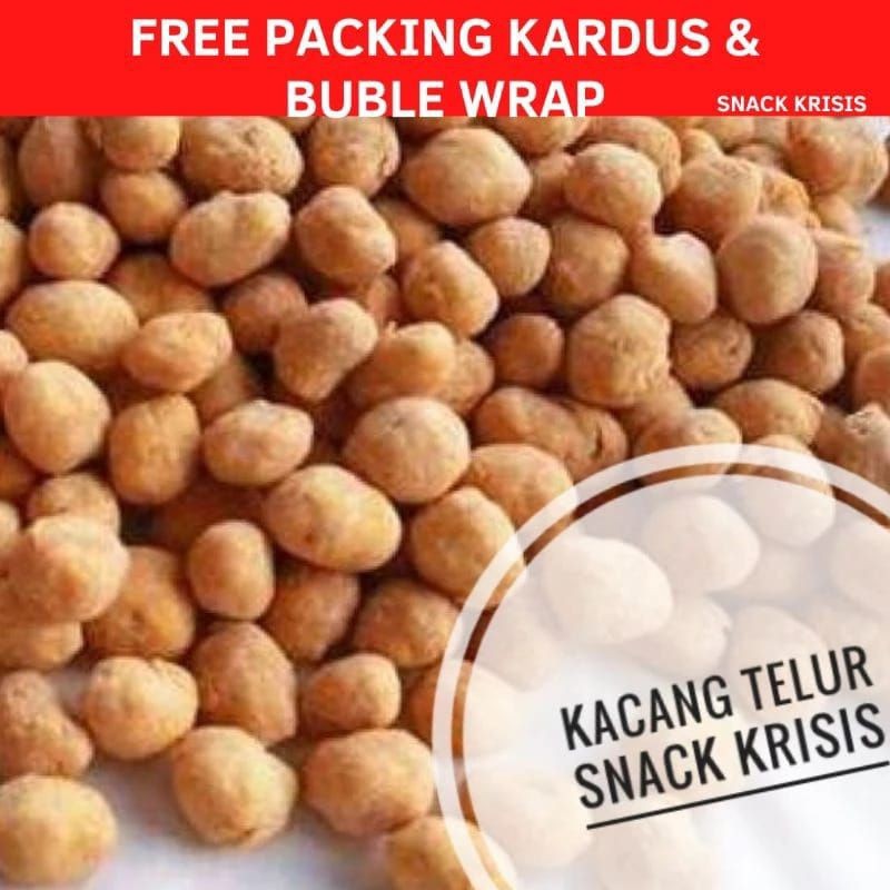 

1 Kg Kacang Telur & Atom Snack+62 Fresh Gratis Buble