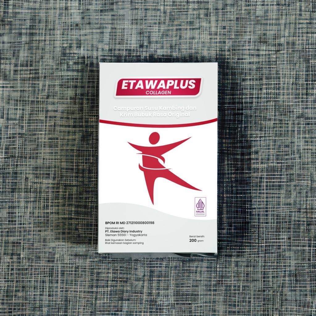 

Etawaplus Collagen - Susu Kambing Etawa dan Kolagen Untuk Tulang sendi , Mencegah Penuaan Dini , Mengencangkan Kulit , Asam urat & Regenerasi Sel - 10 Box
