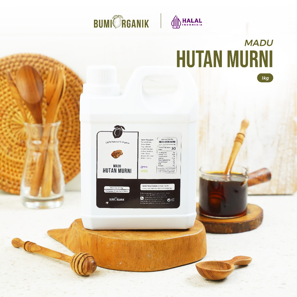 

New MADU HUTAN SUPER ASLI 1000GRAM BUMI ORGANIK ORIGINAL ALAMI Tanpa Campuran Apapun Raw Honey Minuman Herbal Kesehatan MADU MULTIFLORA Untuk Diet HARGA GROSIR HNI Attaubah AL Hidayah Attaubah HPAI DariBumi Nutrifarm BEORGANIK Best Honey Safiya MADU TAVAP