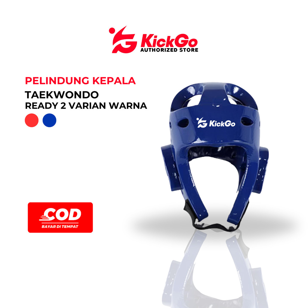 KickGo HeadGuard Helm Protector Pelindung Kepala Helmet Taekwondo Anak Dan Dewasa