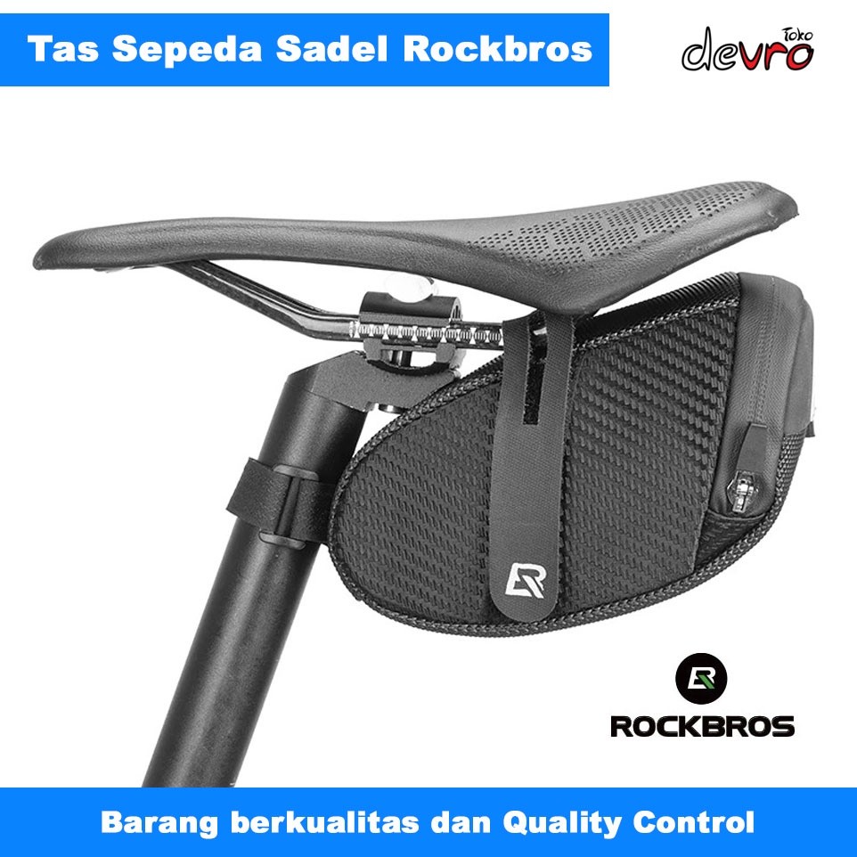 Tas Sepeda - Tas Sadel Sepeda - Tas Jok Sepeda - Bicycle Tail Bag Reflective - Rockbros B74