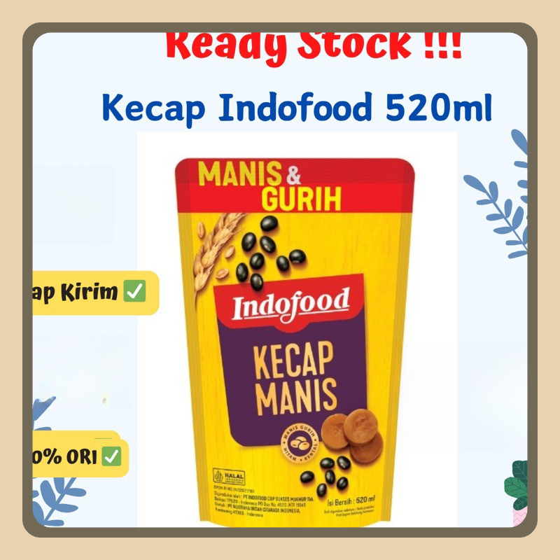 

Kecap Indofood 520ml