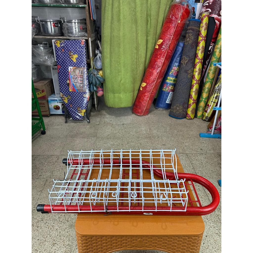 Dragon Rak Piring Susun 3/Susun4 Besar Jumbo Besi Stainless Tahan lama 3