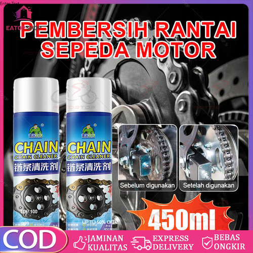 Pilihan Pembalap Profeional Chain Lube Peluma Rantai Contact Cleaner Anti Arat Pemberih Rantai Motor