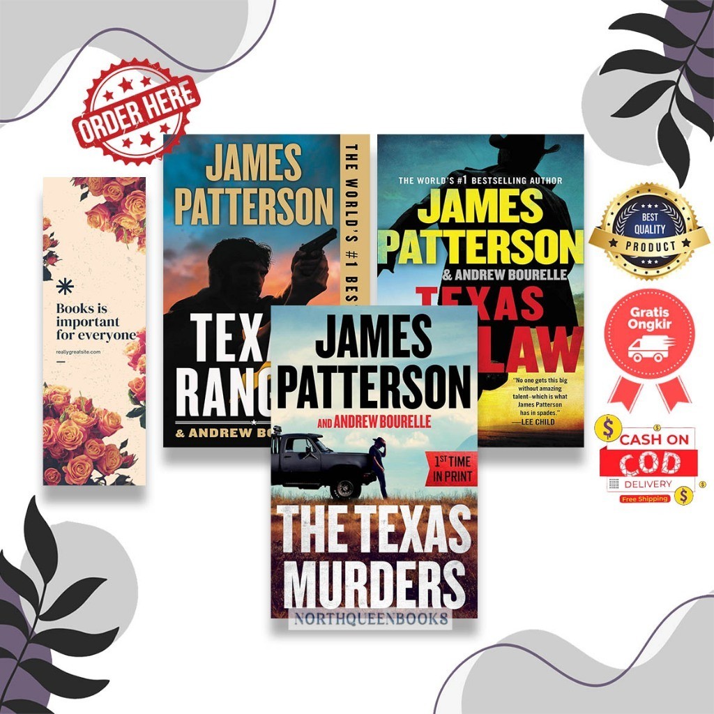 Texas Ranger (3 book series) by James Patterson (English)