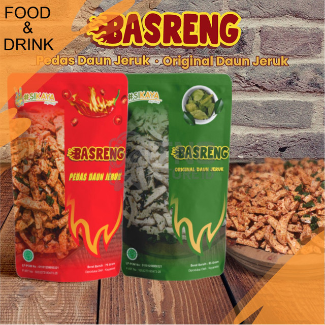 

Makanan - Sikaya Basreng Daun Jeruk Makanan Ringan 75gr