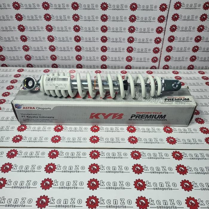 SHOCKBREAKER MOTOR YAMAHA FILANO GENIO FREEGO FAZZIO KYB KYOS-51120 - Putih