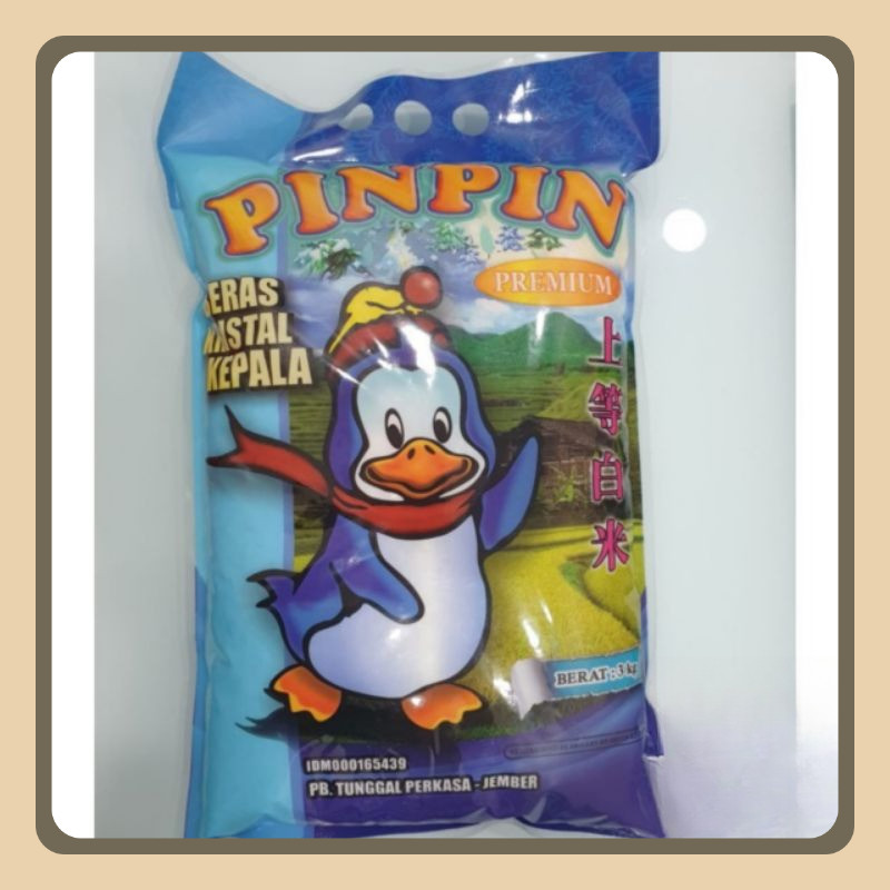 

Beras Premium PINPIN Kemasan 3kg