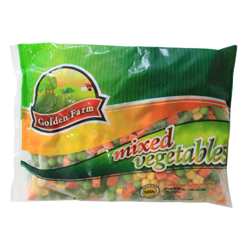 Golden Farm Mix Vegetables FROZEN 500gr / 1 KG - SAYURAN BEKU