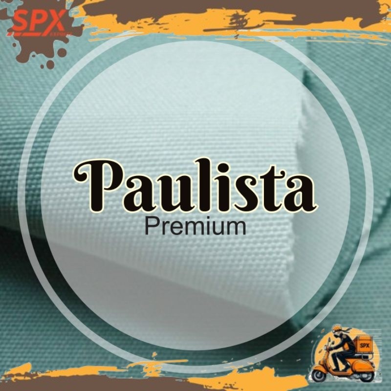 RIZ Kain Paulista Malta Yoris Tebal Jatuh Utk Gamis Atasan Rok (0.5m) SUBUR