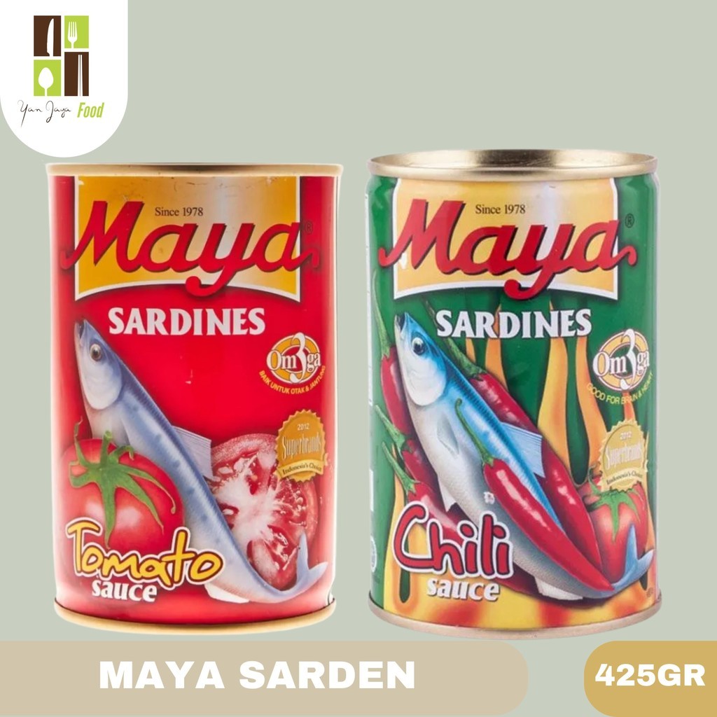 

Maya Sarden / Sardines / Sarden In Tomato Sauce / In Chilli Sauce / Sarden / Uk 425gr