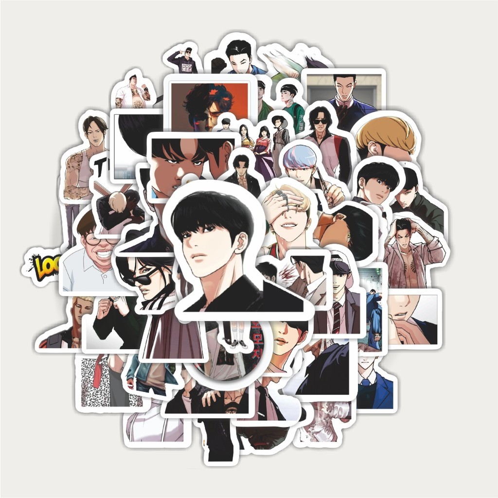 

Sticker Pack Stiker Webtoon Lookism Stiker | Sticker TUMBLR | Stiker LAPTOP KOPER HELM