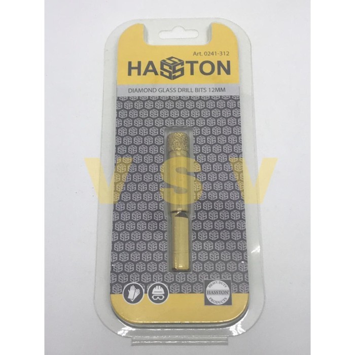 HASSTON mata bor kaca 12mm / bor keramik / bor granit HASSTON