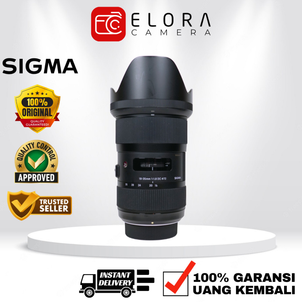 SIGMA Art 18-35mm F1.8 DC HSM for Nikon / Lensa SIGMA 18-35 mm F 1.8 DC HSM Art for Nikon