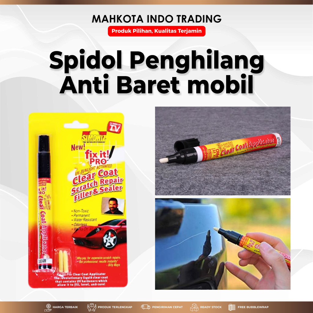 FIX IT PRO PENGHILANG BARET MOBIL / SPIDOL AJAIB PENGHILANG BARET