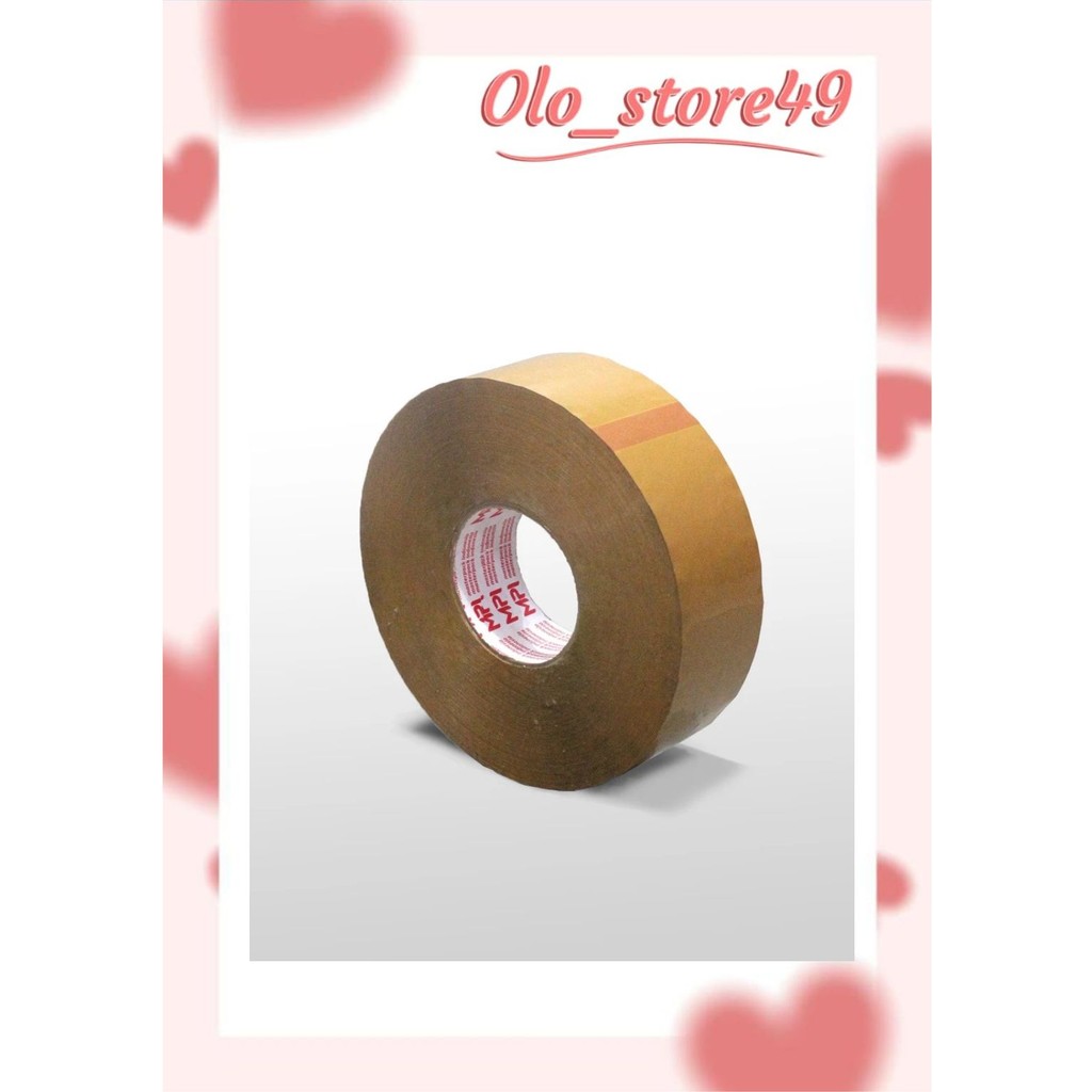 

OLO49 Lakban Bening - Lakban Cokelat 45 mm x 500 Yard Master Pack Indonesia