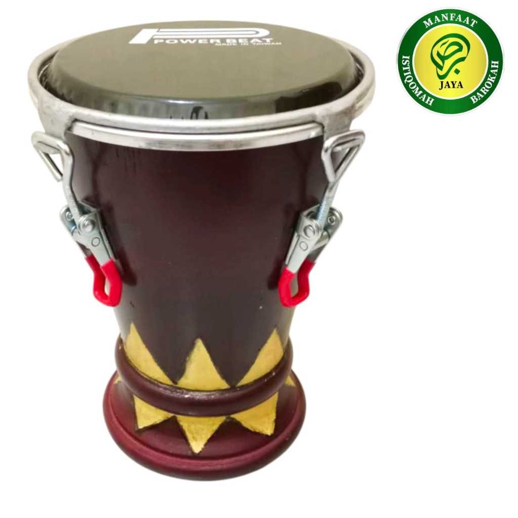 Kendang Jimbe Mika 6” – Kendang Reog Tulungagung Handmade|Desain Klasik Futuristik Kayu Unik_ID