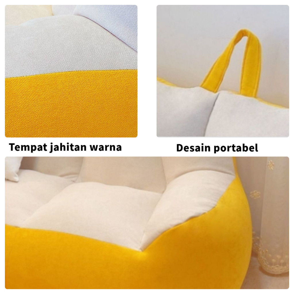 JAMIN MURAH HLOOP Bean bag sofa minimalis aesthetic /bed sofa lipat/sofa malas tatami/kursi 2 seater