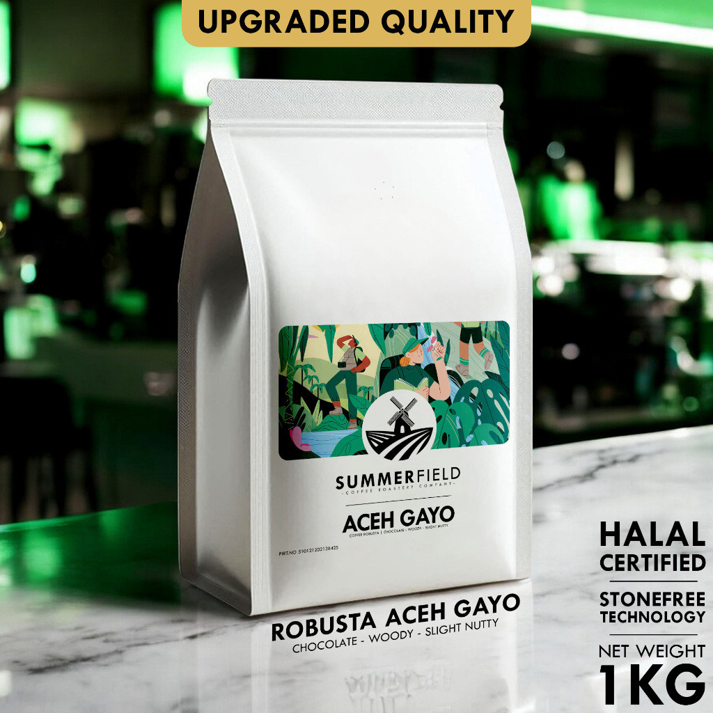 

SUMMERFIELD Fine Robusta Aceh Gayo Single Origin 1KG