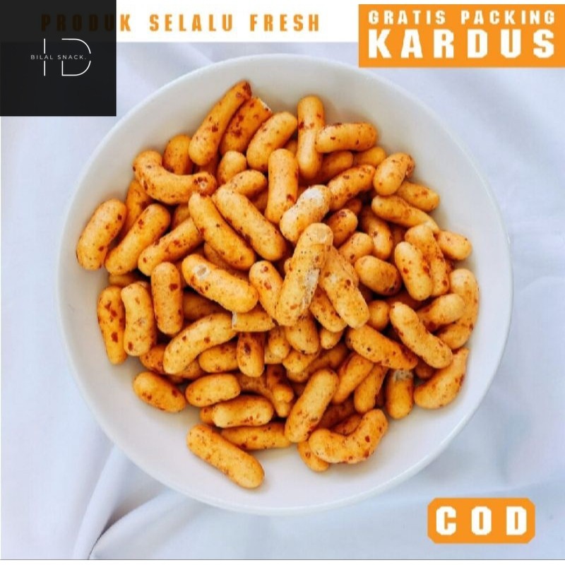 

snack kiloan pilus 125gram/ makanan ringan jajanan jadul