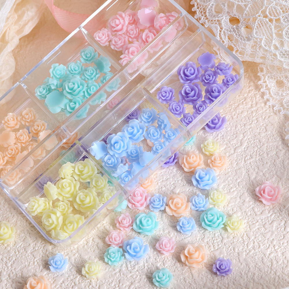 

Camellia Flower Epoxy Resin Filling Accessories 3D Mixed Camellia Flower For Wedding Decoration Gifts DIY Keychain Crafts Making