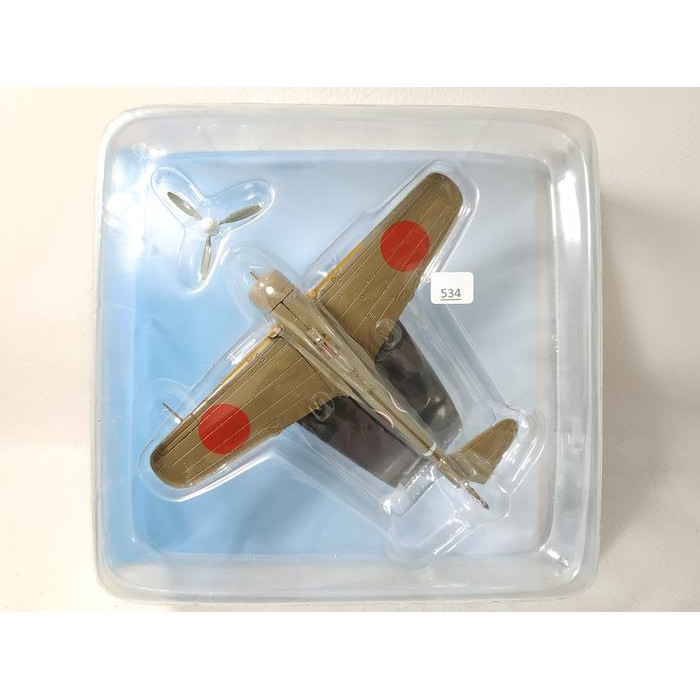 IP3... Miniatur Pesawat Perang Dunia 2 WWII Hachette 1/87 Japan Nakajima Ki-43 Fighter Hayabusa Type