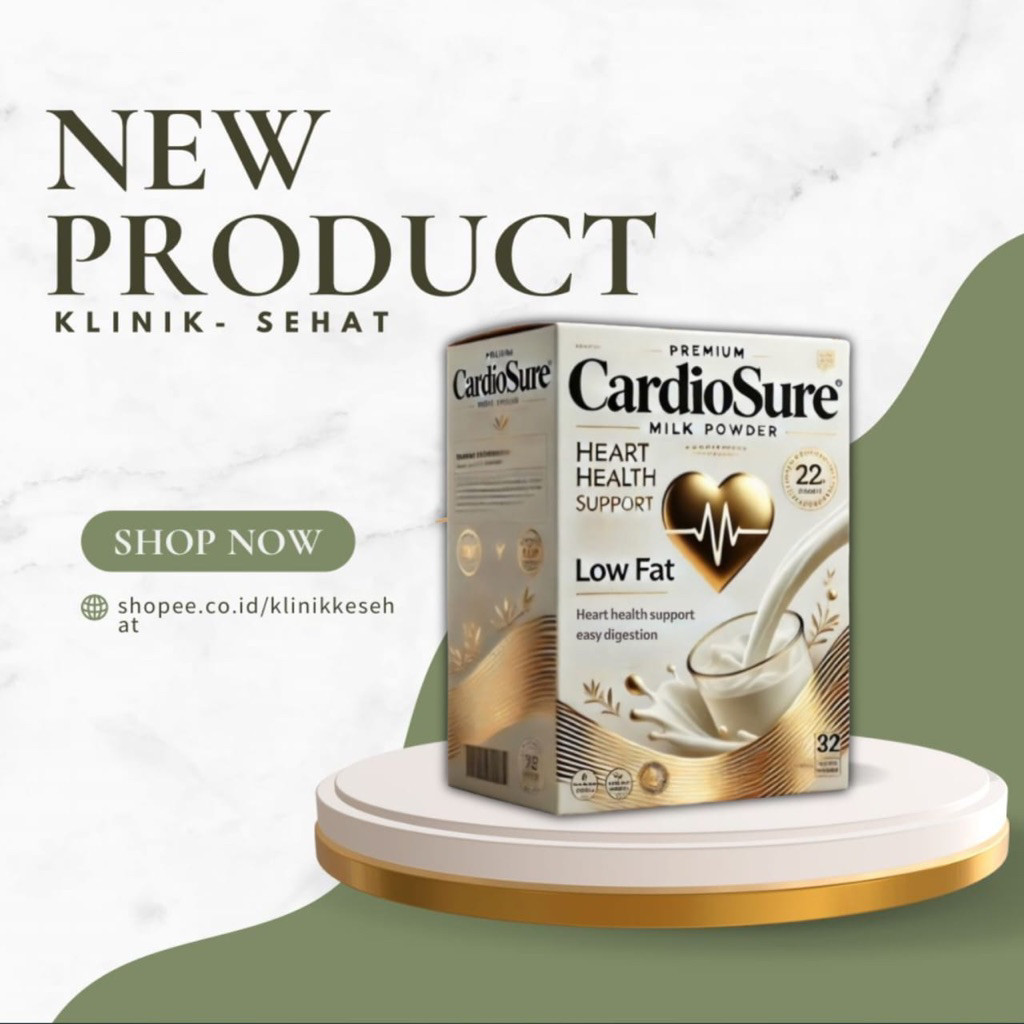 

CARDIOSURE MILK SUSU OBAT HIPERTENSI JANTUNG STRUK KOLESTROL ASAM URAT