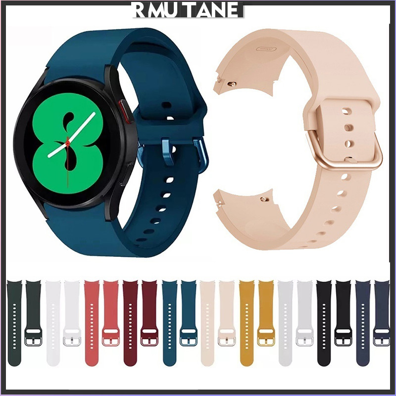 Silicone Band Strap for Samsung Galaxy Watch 7 6 5 4 44mm 40mm Galaxy Watch FE 40mm 5 Lte 5 Pro 45mm