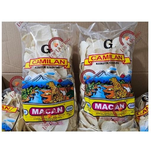 

TERLARIS !!! Keripik Macan Gadung 250gr Khas Batu