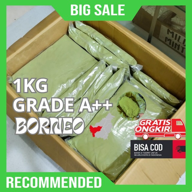 

Kherhathoum Green Asli Hulu Keratuhm Power Powder A+++(S+) 1kg