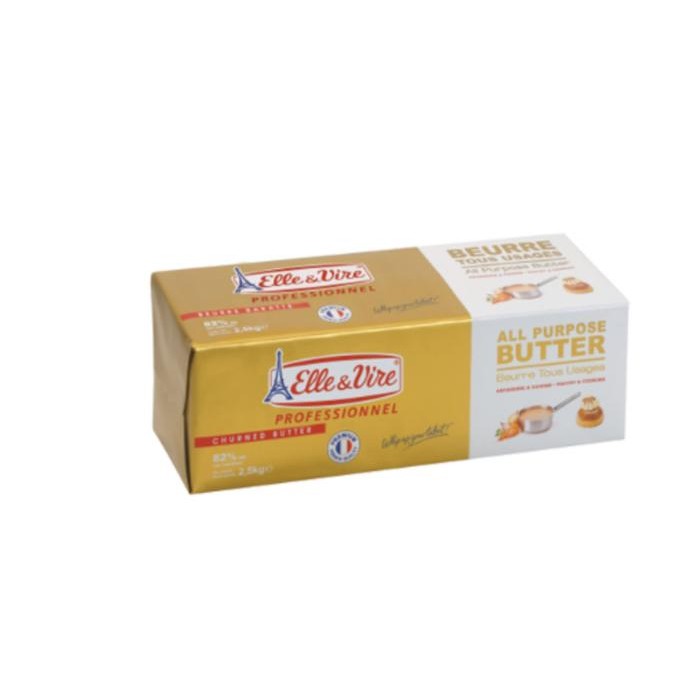 

Elle & Vire Butter All Purpose 82% Fat 2,5Kg