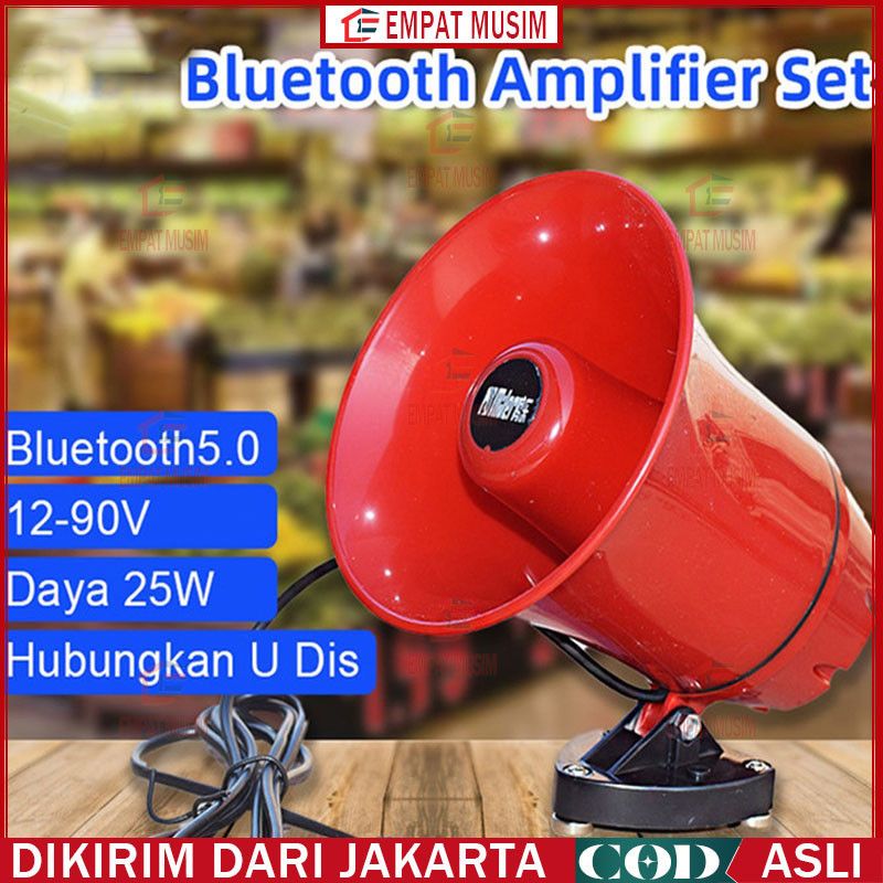 Speaker TOA Sirine Bisa rekam Suara merk  CA-130HTU Suara Jernih Bluetooth Toa Keliling Motor Aki Re