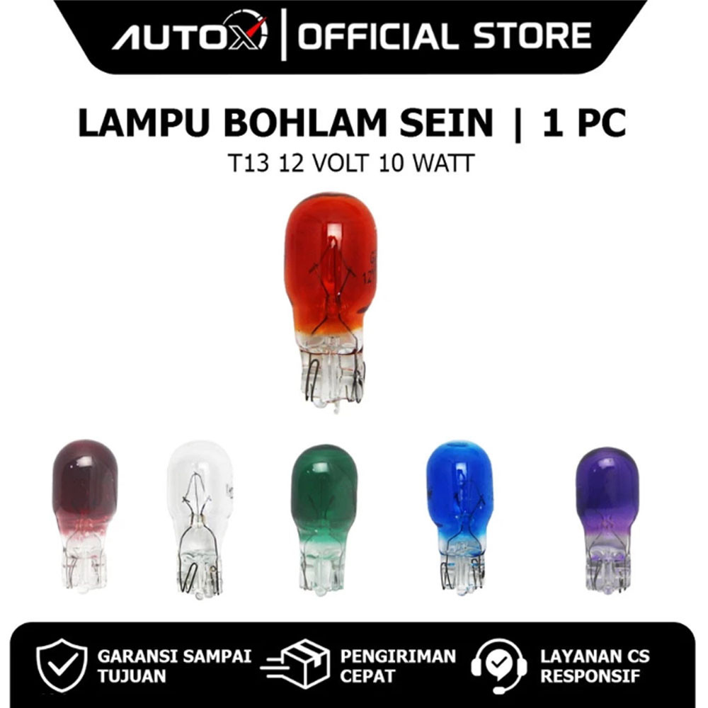1 PC Lampu Bohlam Sein Vario 110 125 150 NEW & Beat FI F1 ESP Pop Street & Scoopy & Mio S M3 Sporty 