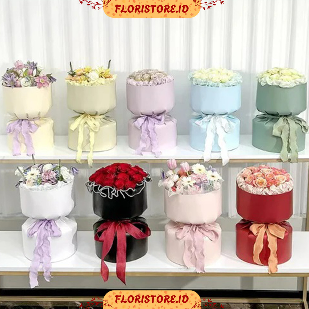 

BOUQUET HOLDER COLOR PAPER / TEMPAT BUKET BUNGA / KERTAS BUNGA / CELLOPHANE / FLOWER HOLDER