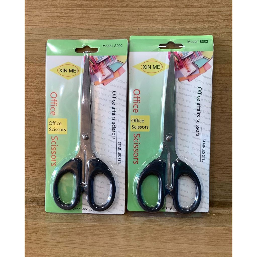 

(GTT) Gunting S003 / GUNTING STAINLESS HITAM ALAT PEMOTONG BARANG SERBAGUNA / Gunting Stainless Hitam S003 Office Scissors Alat Pemotong Barang Serbaguna Gunting Kertas