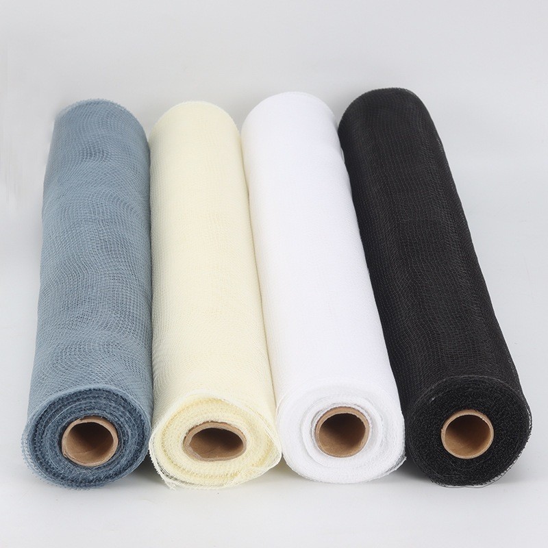 

(1 METER) Flower Wrapping Paper Polynet Korea / Mesh Roll Tile Jaring