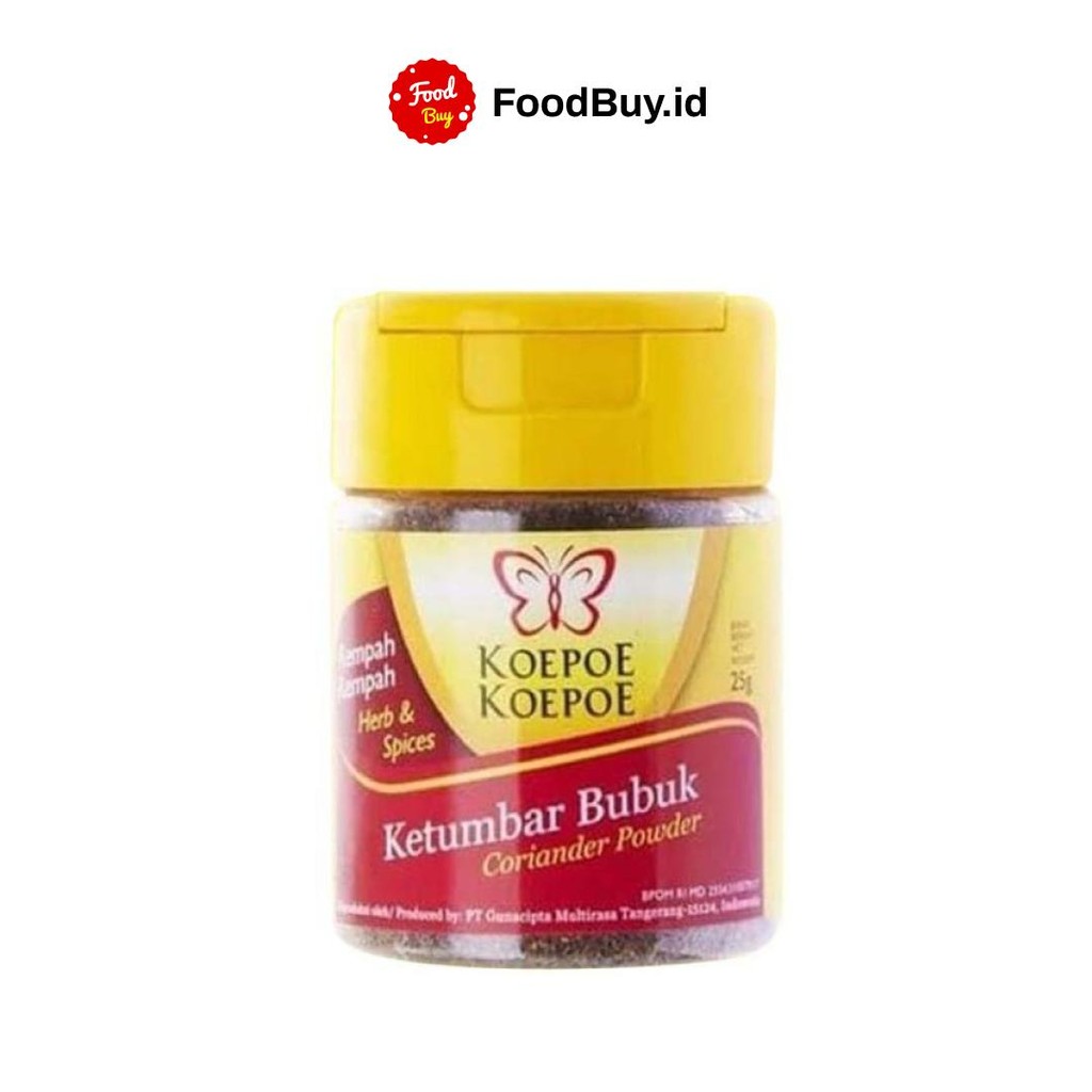 

Koepoe Koepoe Ketumbar Bubuk 25 gr