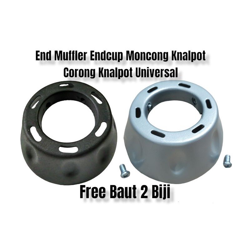 End Muffler Corong Knalpot Moncong Knalpot Copy CMS ZRC K59 54N Tsukigi Vario 125/150 Mio End Cup