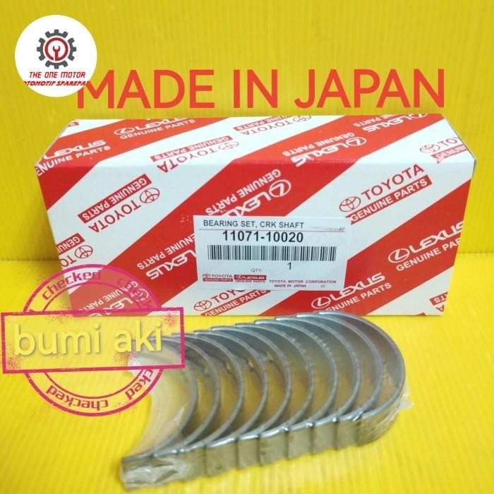 METAL DUDUK METAL CRANKSHAFT STD 0.25 0.50 TOYOTA STARLET EP70 EP80