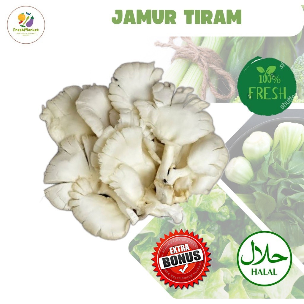 

Jamur Tiram Segar 250 Gram Sayurinstant