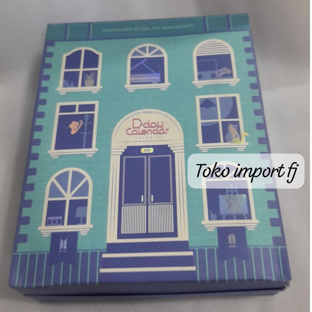 [READY STOCK ] BTS FESTA 2021 D-Day Calendar - DDAY FESTA CALENDER 2021 BTS CELEBRATION OF THE 8TH A