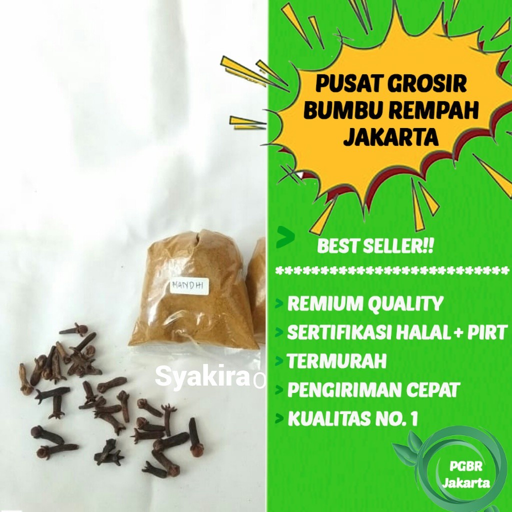 

Bumbu biryani paket hemat cukup untuk 500 gr beras grosir Pusat Kebuli Jakarta