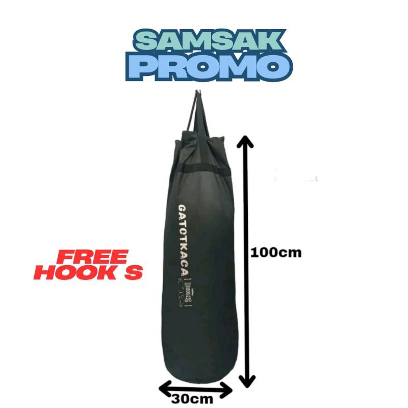 NEW PRODUK Samsak tinju boxing muaythai 100cm Gatotkaca TERLARIS