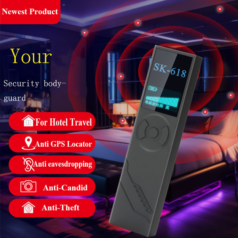 Anti-candid Camera RF Detector Anti Thef Eavesdropping Monitor SIM Wireless WIFI Signal Inspect Find