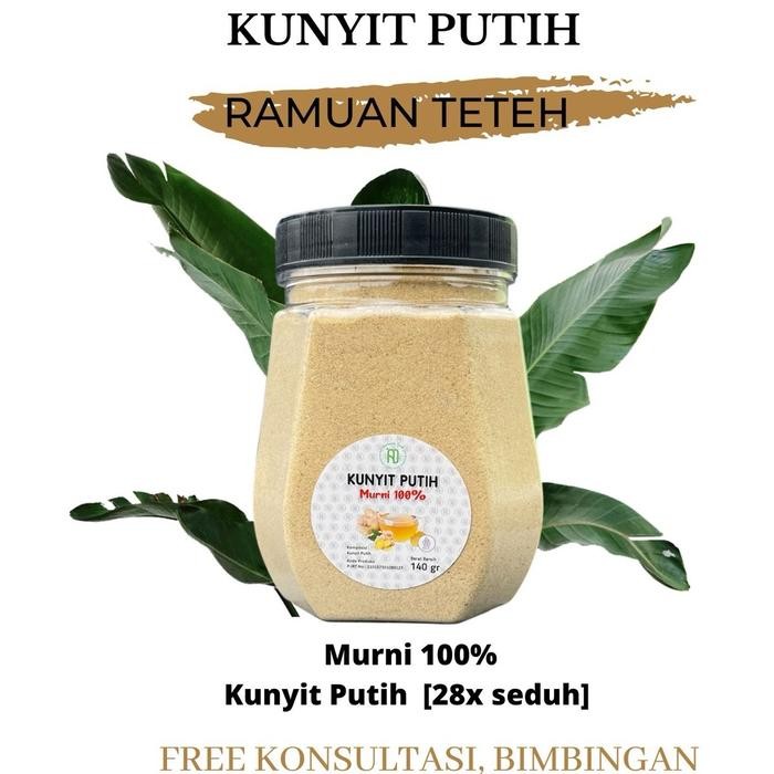 

Hot Produk Kunyit Putih Ramuan Teteh - Pahit (Murni), 140gr Terbaik dan Terlaris