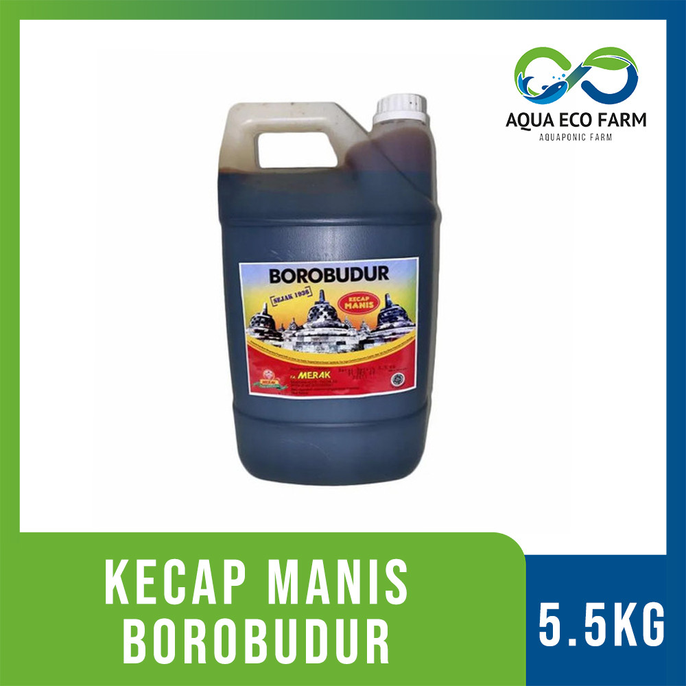 

[AquaEcoFarm] Borobudur Kecap Manis Jerigen 5.5kg - Kecap Jerigen