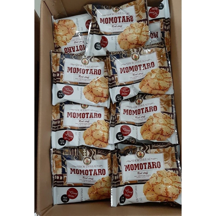 

Roti viral aoka momotaro berbentuk cookies ( 1 dus isi 60 ) cookies enak dan murah cocok untuk lebaran