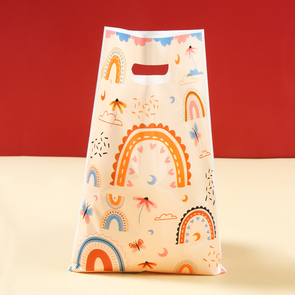 

Bohemian Rainbow Goody Bag Candy Bags Wedding Party Decor Outdoor Party Birthday Supplies Kids Girl Baby Shower Decor Gift Bags