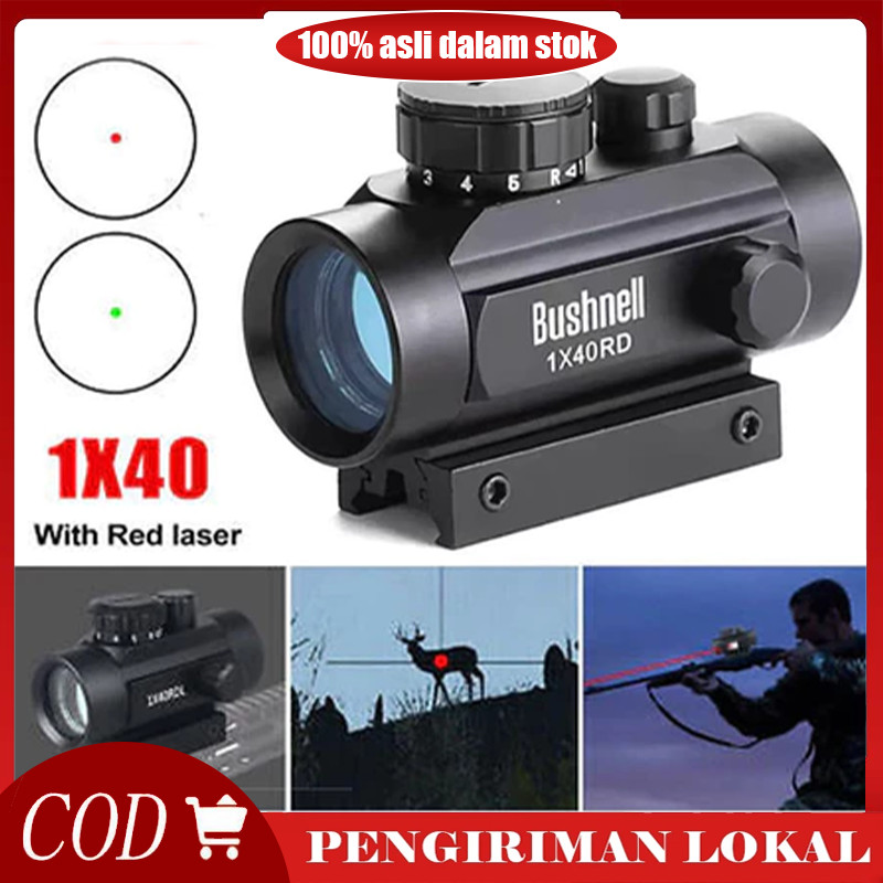 Redot 1x40 Rd Red Dot Busnell Laser Redot Redot Scope Barry Teleskop Bushnell Reddot 1x40 Green Dot 