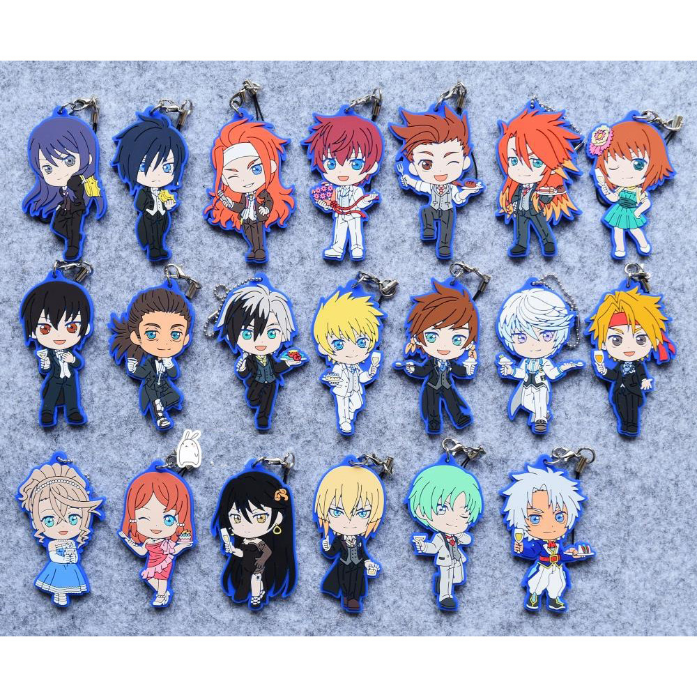 Tales of Destiny Symphonia THE ABYSS Graces Tales of Zestiria Rubber Keychain
